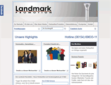 Tablet Screenshot of landmark-promotion.info